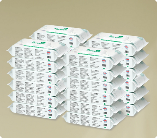 Purever Signature Bamboo Baby Wipes - 24 Packs