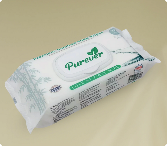 Purever Signature Bamboo Baby Wipes - 1 Pack